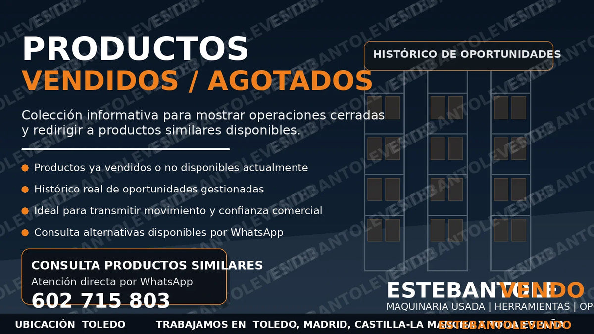 Archivo interno – Productos agotados y vendidos