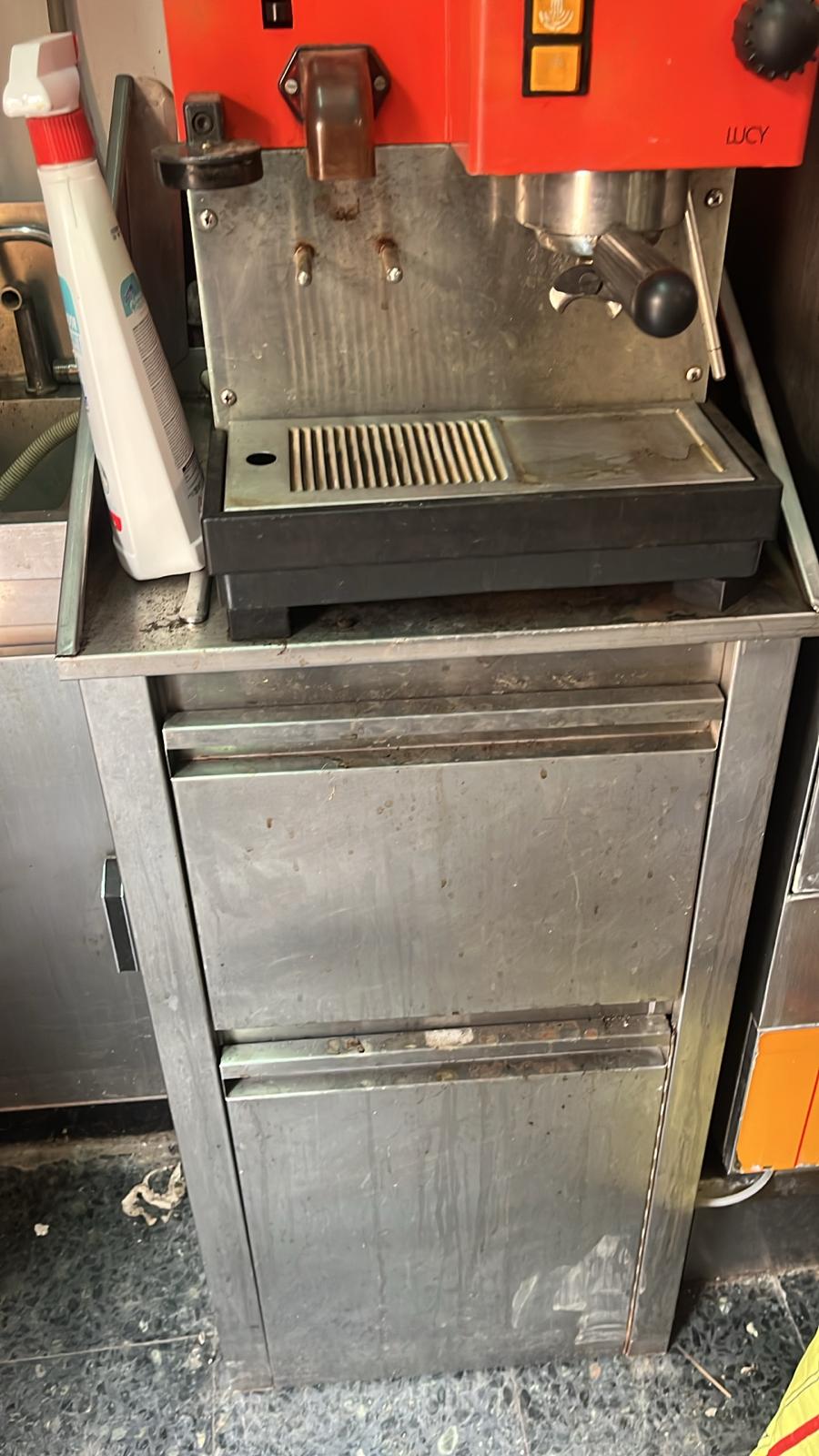 Máquina de granizado profesional LUCY con mueble inox – Toledo