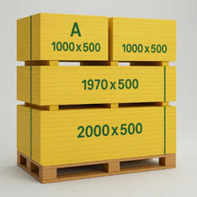 Tablero tricapa 3-Ply 1970x500x27 mm para encofrado