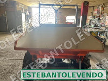 Motovolquete AUSA 150D tolva naranja lateral — ESTEBANTOLEVENDO