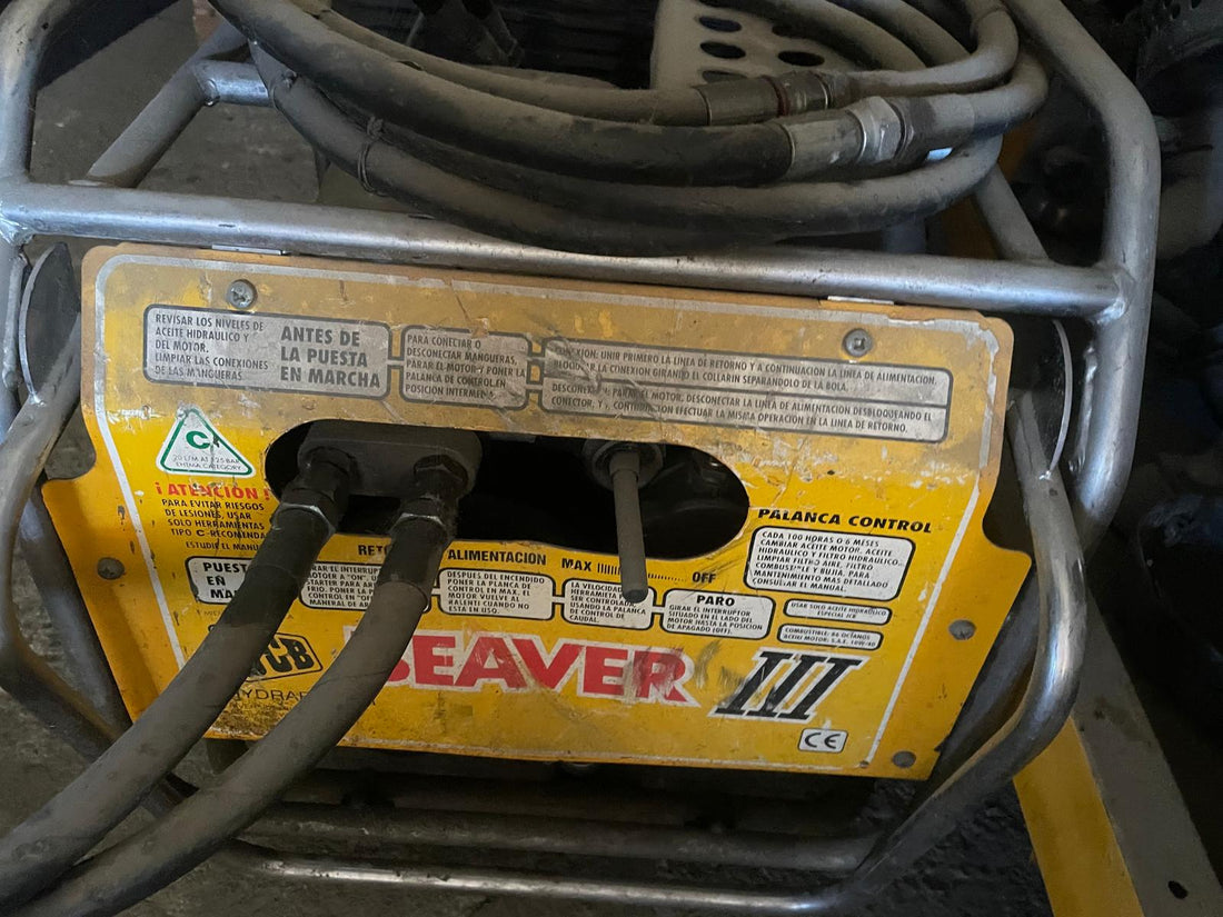 Central Hidráulica JCB Beaver III | Motor Honda | Potencia Profesional | Ocasión
